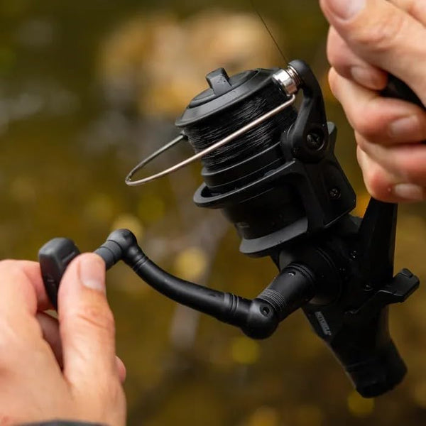 Mitchell Avocet Black Edition Carp and Catfish Reel - Supplied Pre-spooled With Fishing Line