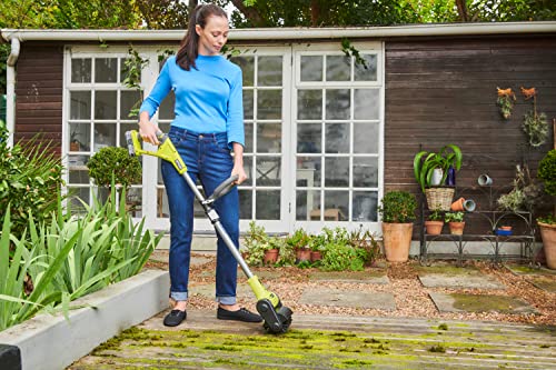 Ryobi RY18PCA-0 18V ONE+ Patio Cleaner with Wire Brush (Bare Tool), Hyper Green