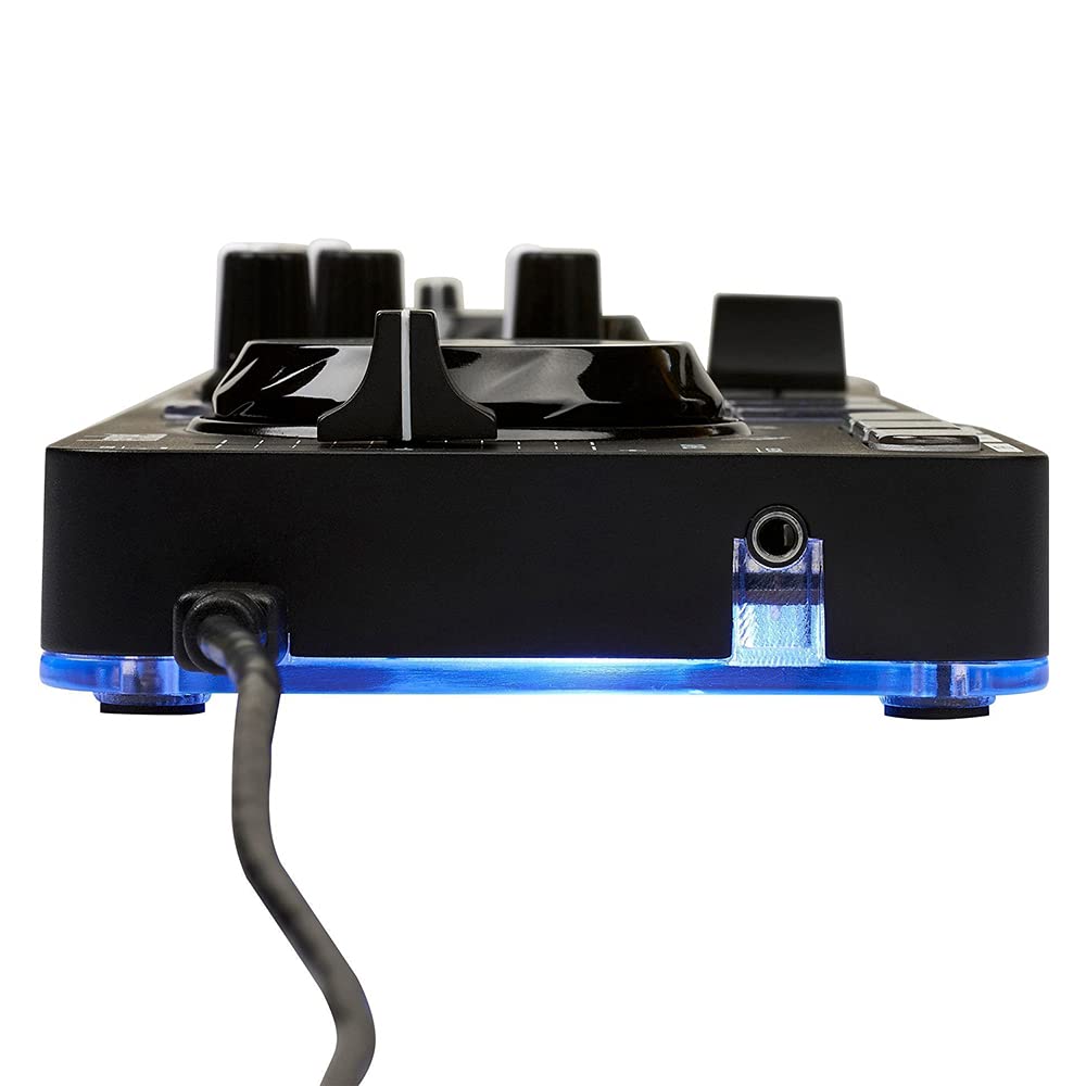 Hercules DJControl Starlight – Compact DJ Controller with Built-in Light Show and Professional Features