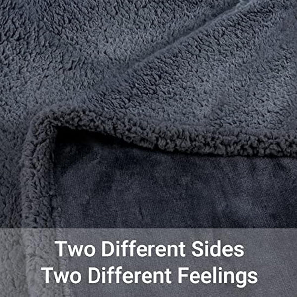 fireowl Waterproof Dog Blanket Washable Large - 145x165cm Soft Warm Fleece Pet Blankets for Cats Dogs - Pet Throw Blankets for Small Medium Large Dogs Grey