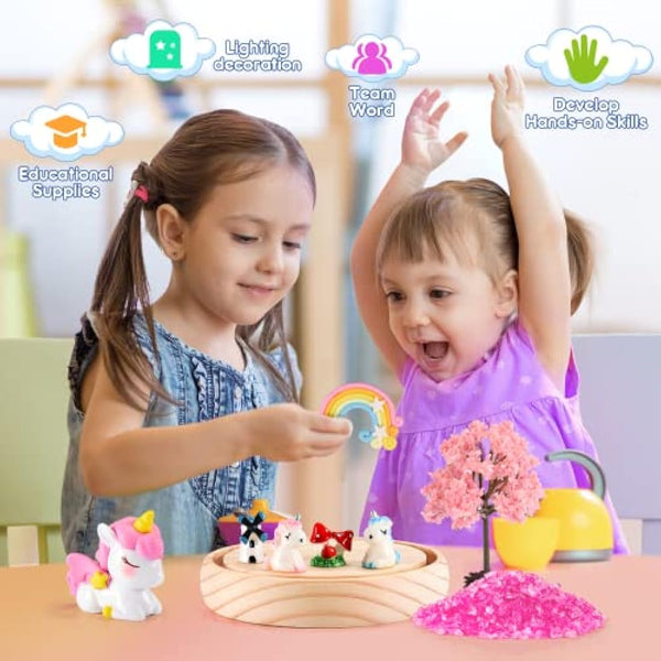 Dislocati Unicorn Gifts for Age 3-9 Year Old Girls Craft Kits for Kids Age 3-8, 3-7 Year Old Girl Best Handmade Unicorn Toys & Games