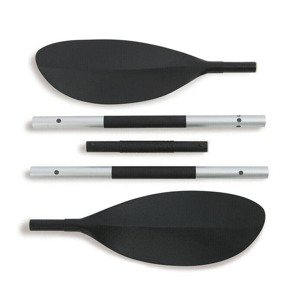 Intex Challenger Kayak, Man Inflatable Canoe with Aluminum Oars and Hand Pump