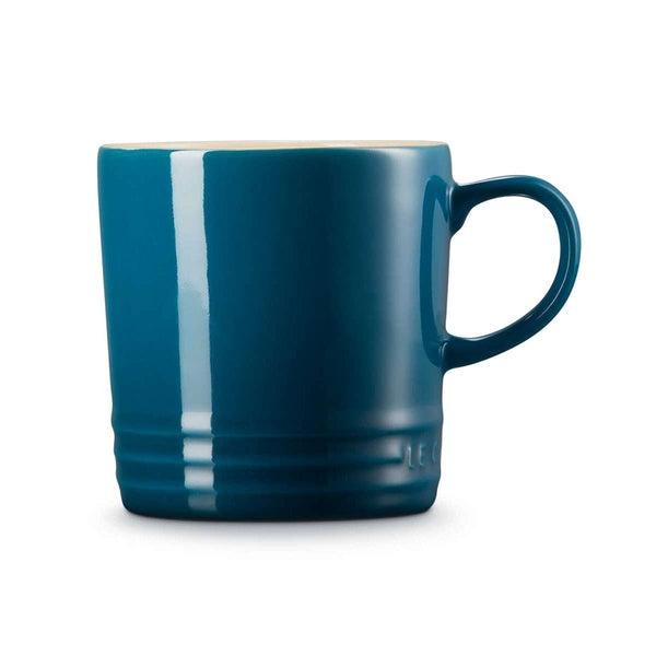 Le Creuset Stoneware Grand Mug, 400ml, Deep Teal, 70304406420002