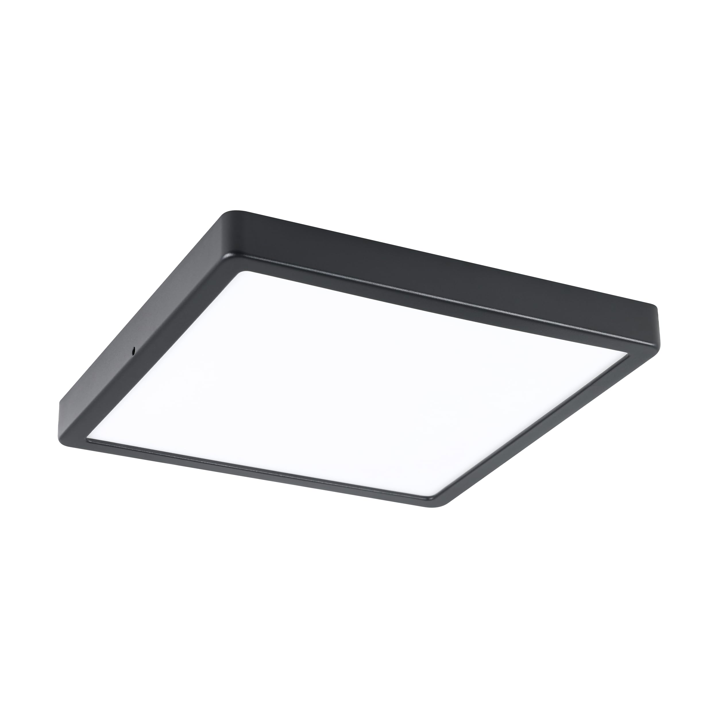 Eglo LED Outdoor Ceiling Light Argolis 2, Outside Light for Wall and Ceiling, Porch Lighting Made of Black Metal and White Plastic, Exterior lamp Warm