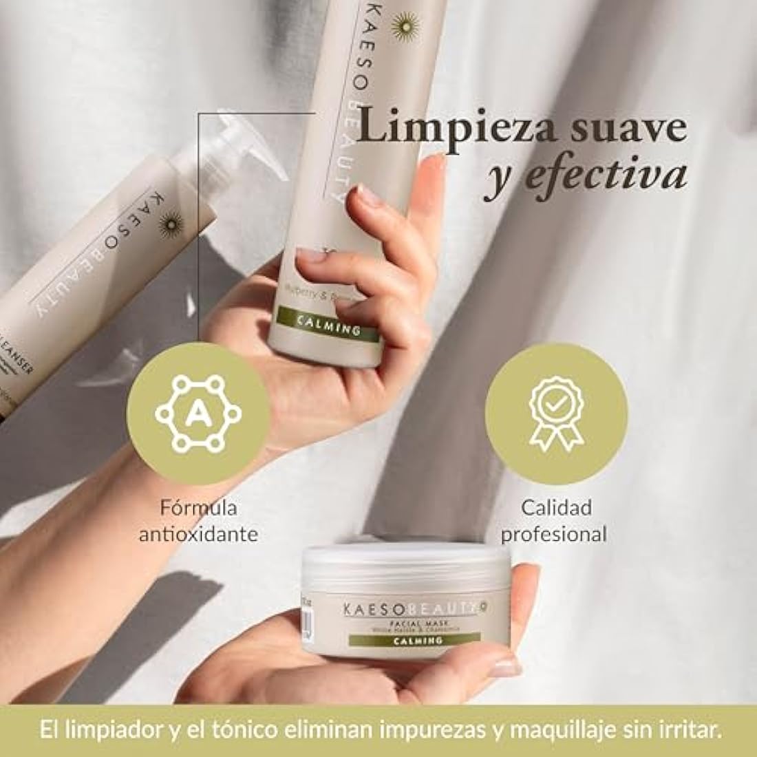 Kaeso Calming Facial Collection Kit