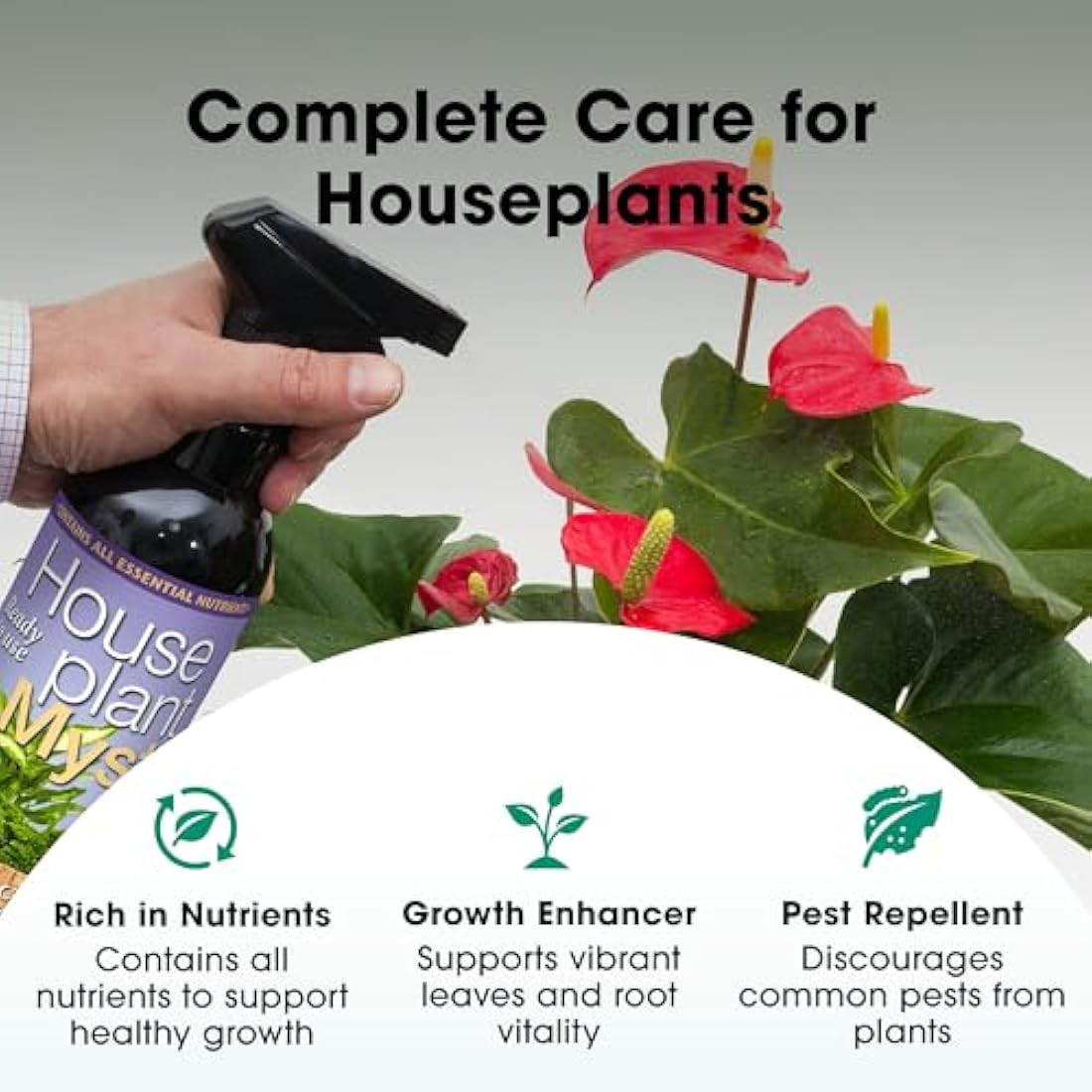 GrowthTechnology GTHM750 Houseplant Myst 750ml, Brown