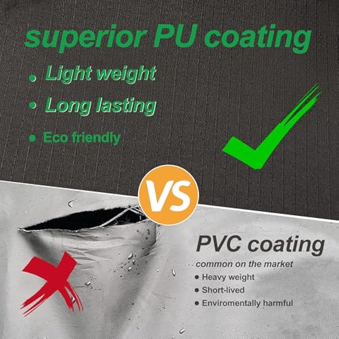 F&J Outdoors Garden Furniture Covers 274x208x84cm Large Outdoor Furniture Covers Waterproof Heavy Duty UV Resistant Tear Resistant Windproof Sectional Sofa Cover Garden Furniture Cover, Grey