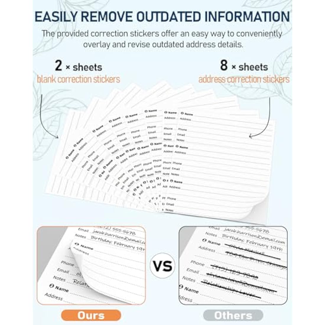 WEMATE Spiral Address Book with Alphabetical Tabs, Leather Password Book, Address Organizer Telephone Notebook Journal Keep Contact Safe Hardcover Large Print for Seniors Home Office 5.8″×8.2″, Green
