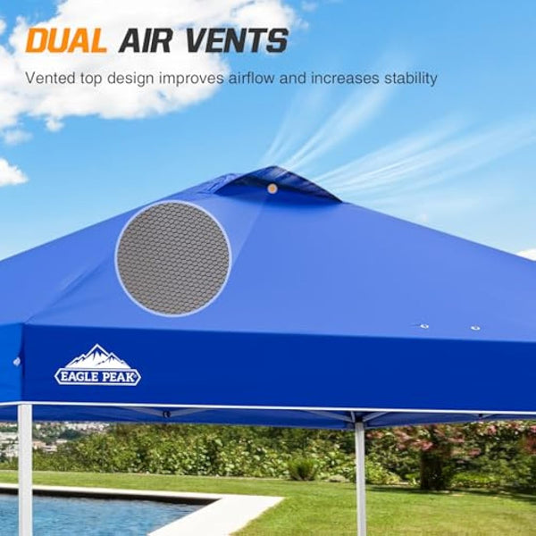 EAGLE PEAK 3m x 3m Pop Up Canopy Tent