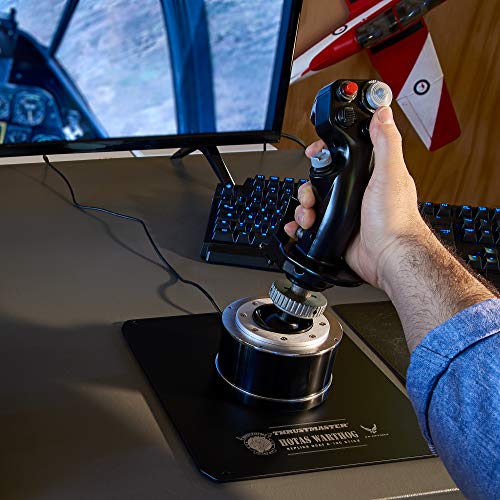Thrustmaster Hotas Warthog Flightstick - High-Precision Joystick with H.E.A.R.T HallEffect AccuRate Technology for PC