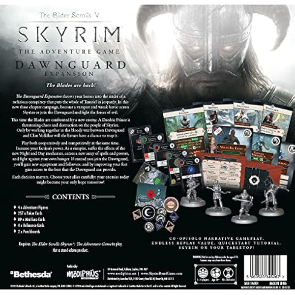 Modiphius Skyrim Adventure Board Game: Dawnguard Expansion (MUH106004)
