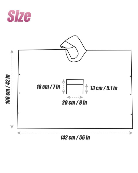 Victoper Waterproof Poncho Adult, Reusable Rain Poncho Adult Waterproof Poncho Waterproof Adult Lightweight Waterproof Raincoat for Outdoor Hiking Camping Cycling Traveling