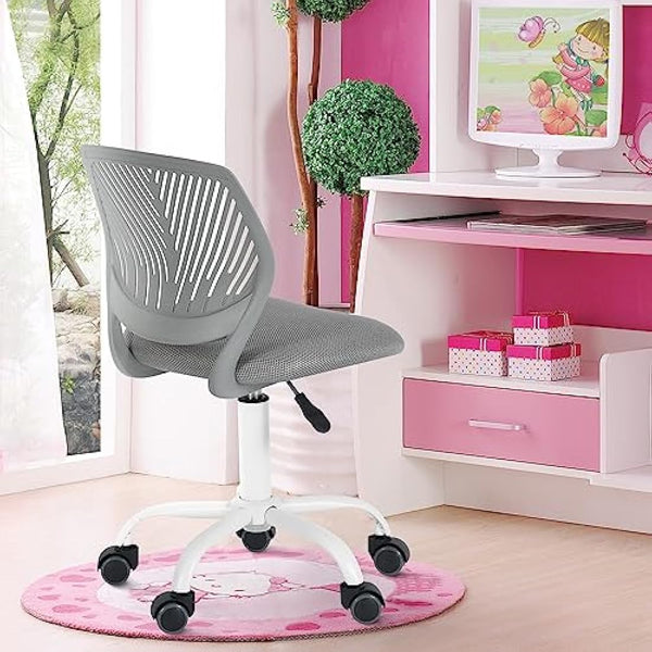 FurnitureR Writing Task Chair Ergonomic Kids Teens Boys Girls Study - Adjustable Height Swivel Computer Laptop Desk Chair for Home,Office,Study Room