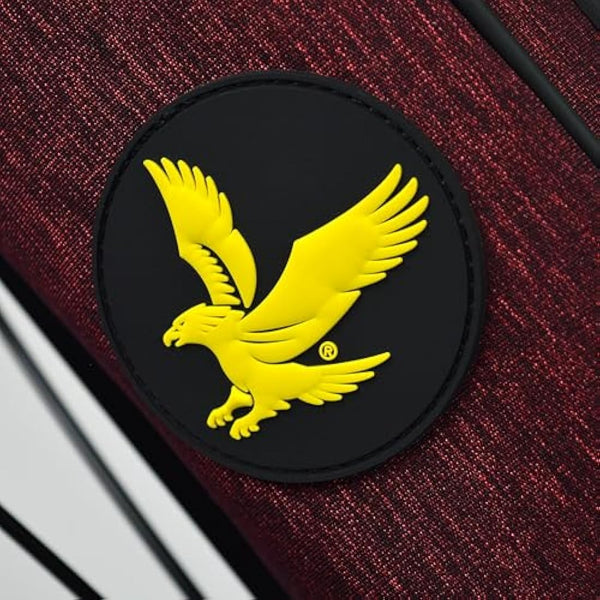 Lyle and Scott Gleneagle Golf Bag - Lightweight Golf Bags for Men with 3 Way Full Length Divider, Insulated Cool Pocket, Durable Handle, Retractable Stand, Padded Strap - Golf Stand Bag