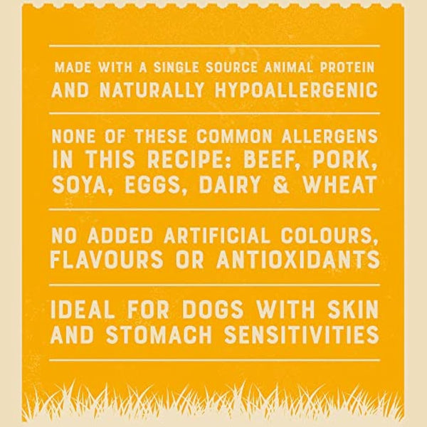 James Wellbeloved Complete Dry Adult Dog Food Lamb and Rice, 7.5 kg