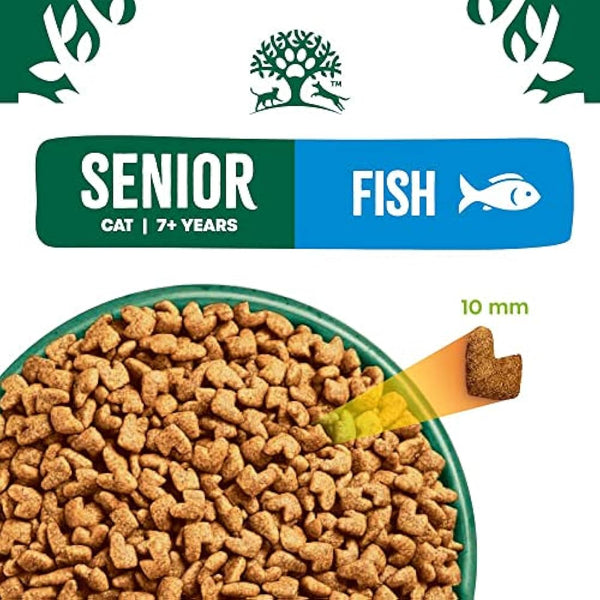 James Wellbeloved Senior Fish 4 kg Bag, Hypoallergenic Dry Cat Food