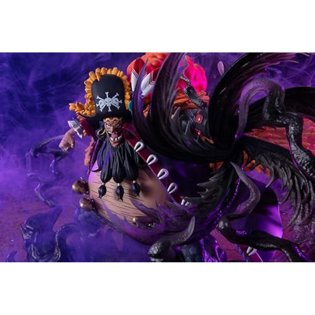 Figuarts Zero One Piece Marshall D. Teach - Dark Water - Approx. 9.4 inches (240 mm), PVC & ABS, Pre-painted Complete Figure