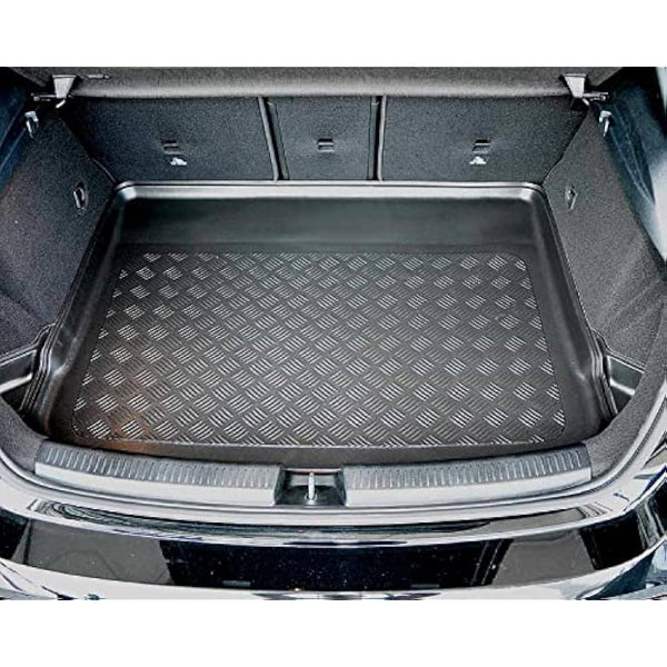 NOMAD Boot Liner Compatible with Mercedes A Class 2018+ [W177] [Hatchback] Recyclable Plastic (PE) Tailored Fit Floor Guard Tray Black Custom Fitted Accessory Dog Friendly Waterproof with Raised Edges