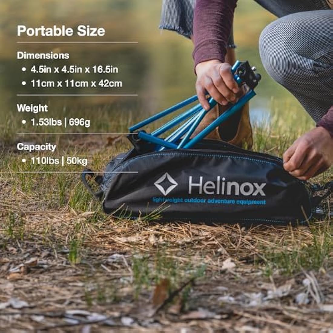 Helinox Table One | Exceptionally versatile, light and packable, the original table is the result of thoughtful, use-driven design