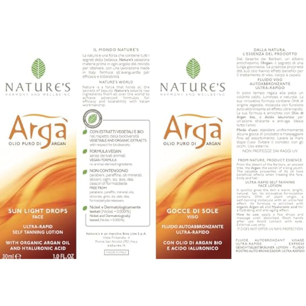 Arga 'Drops Self Tanning