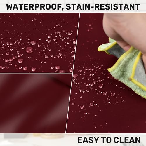 FunChaos 6 Pack Black Waist Apron, Waitress Apron with 3 Pockets, Waterproof Half Apron for Men and Women, Chef Apron for Cooking Cleaning Painting Gardening Bistro Restaurant