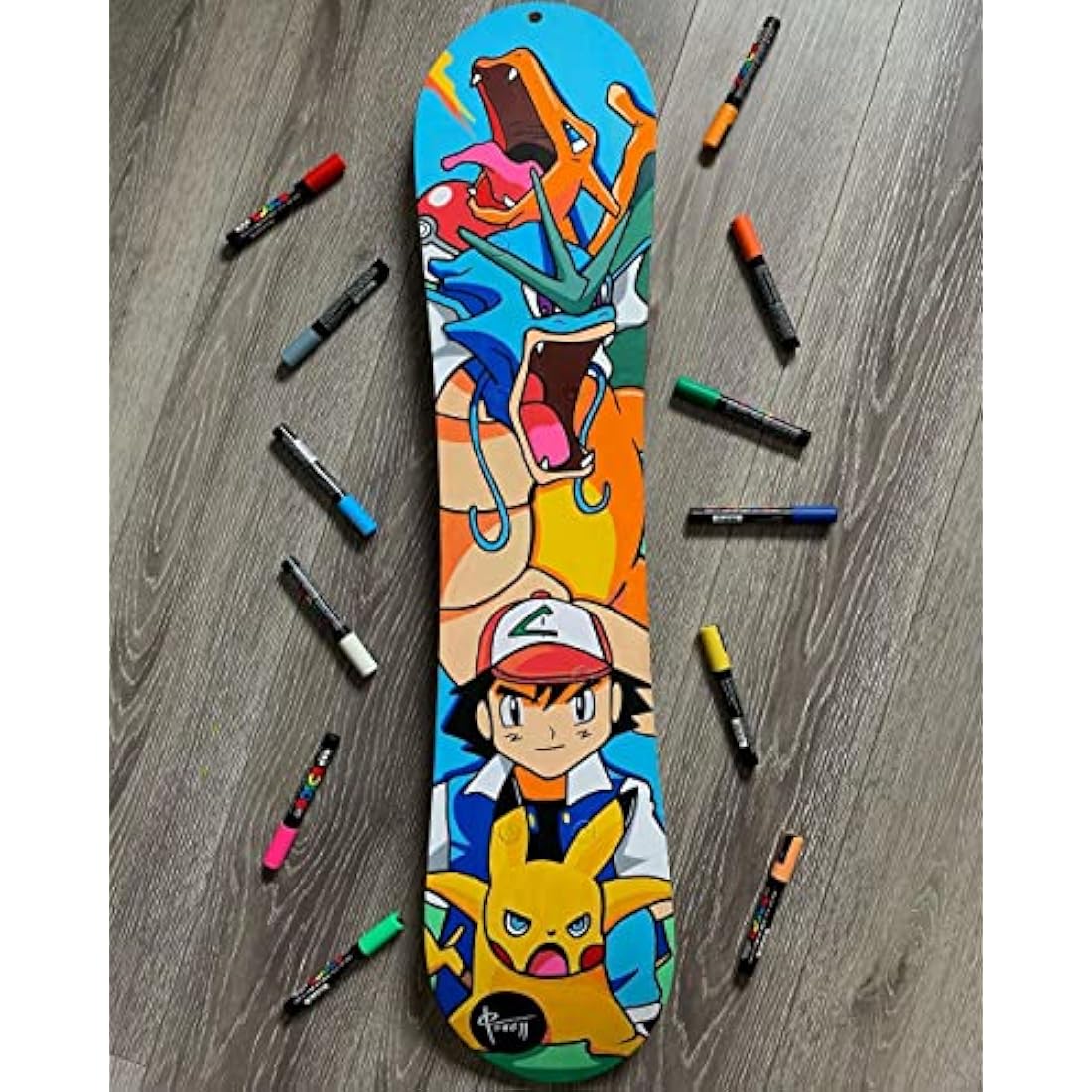 Posca Pens PC-3M Medium Acrylic Felt Tip Coloured Permanent Paint Markers for Adults and Kids. Perfect for Colouring, Fabric, Graffiti, Watercolour, Outline Drawing, Window and Glass Art. Set of 40