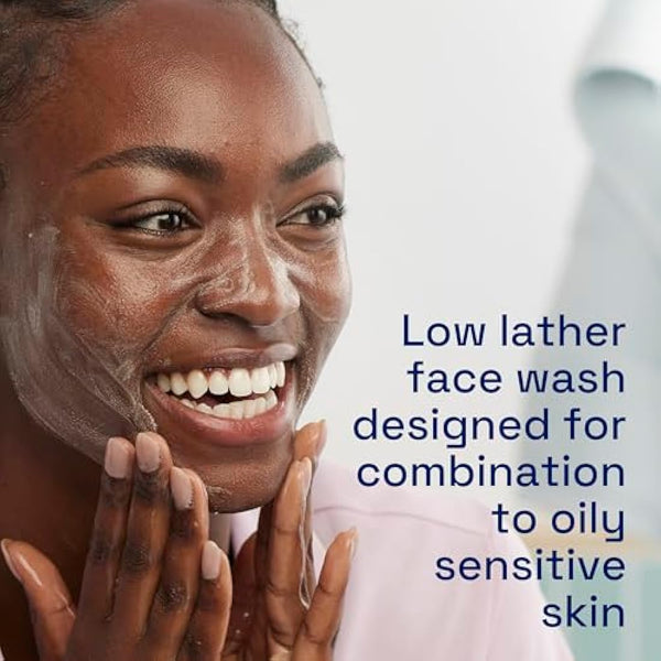 Cetaphil Oily Skin Cleanser, 473ml, Face Wash, For Combination to Oily Sensitive Skin, With Niacinamide