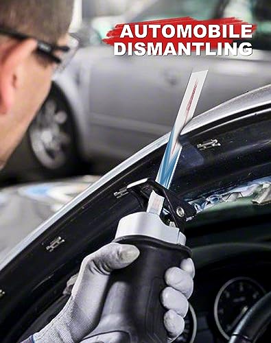 EZARC Reciprocating Saw Blades 25 Pack, 150mm Bi-Metal Sawzall Blades 14+18TPI for Steel Demolition R610DM