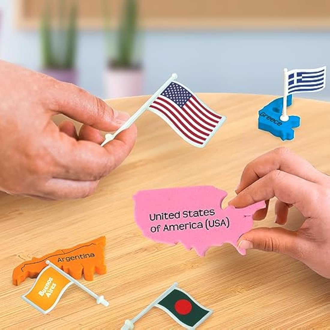 Imagimake Mapology World Map Jigsaw Puzzle with Flags and Capitals | 78 Pieces Geography Puzzles for Kids, Educational STEM Toys & Games | Birthday Gifts for Boys & Girls Age 5 6 7 8 9 10 11 12 Years