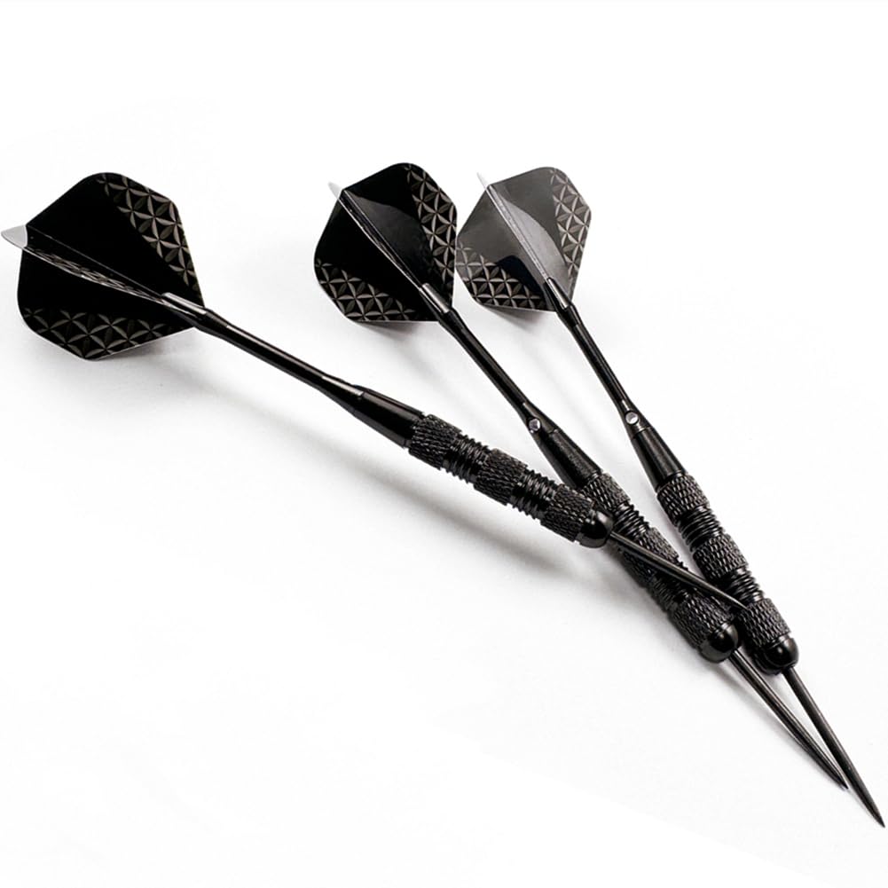 Steel Tip Darts Set,3 Pack Professional Dart with Aluminum Shafts and Darts Case