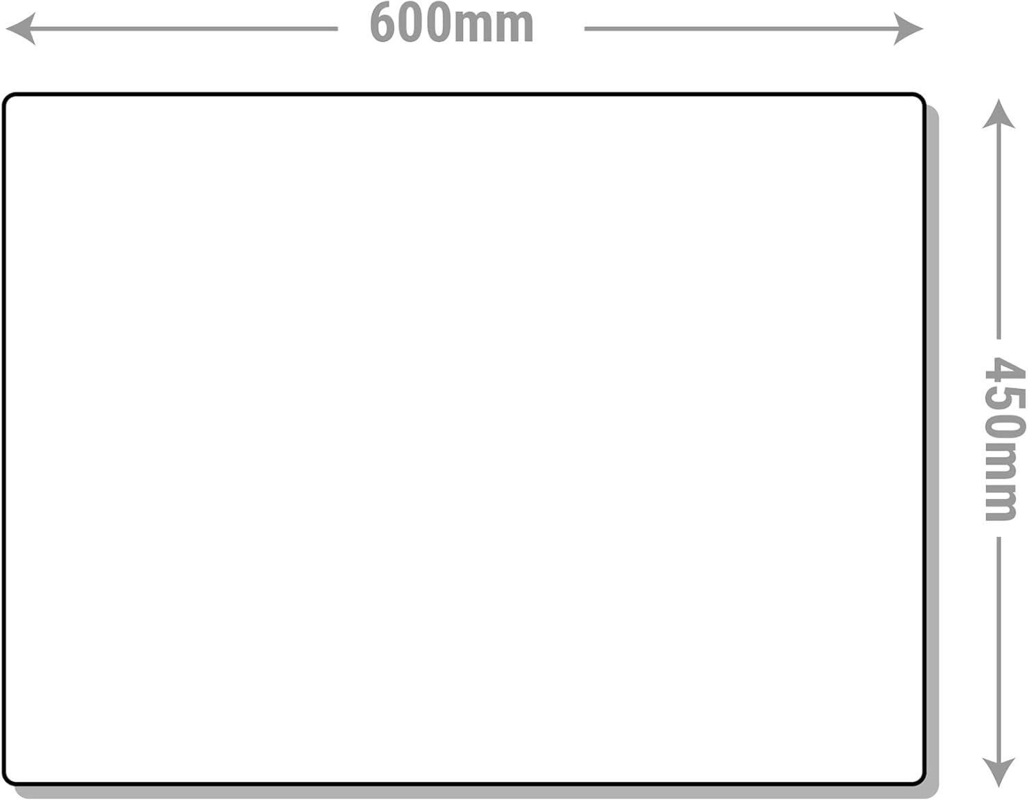 V Safety Caution Speed Ramps/Drive Slowly - Landscape 600 x 450 mm - 2mm Rigid Plastic Safety Sign