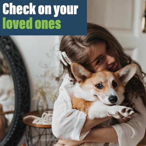 Digital Pet Thermometer For Animal Owners of Dogs Cats Horses Vets Flexible Temperature Probe Includes Veterinary Hobdays Chart