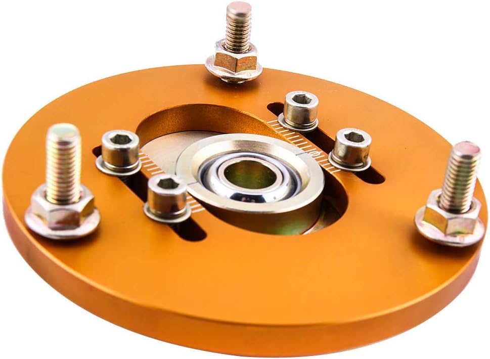 maXpeedingrods Front Camber Plates Coilovers for BMW E36 1991-1998 316i 318i 323 325i Top Mounts