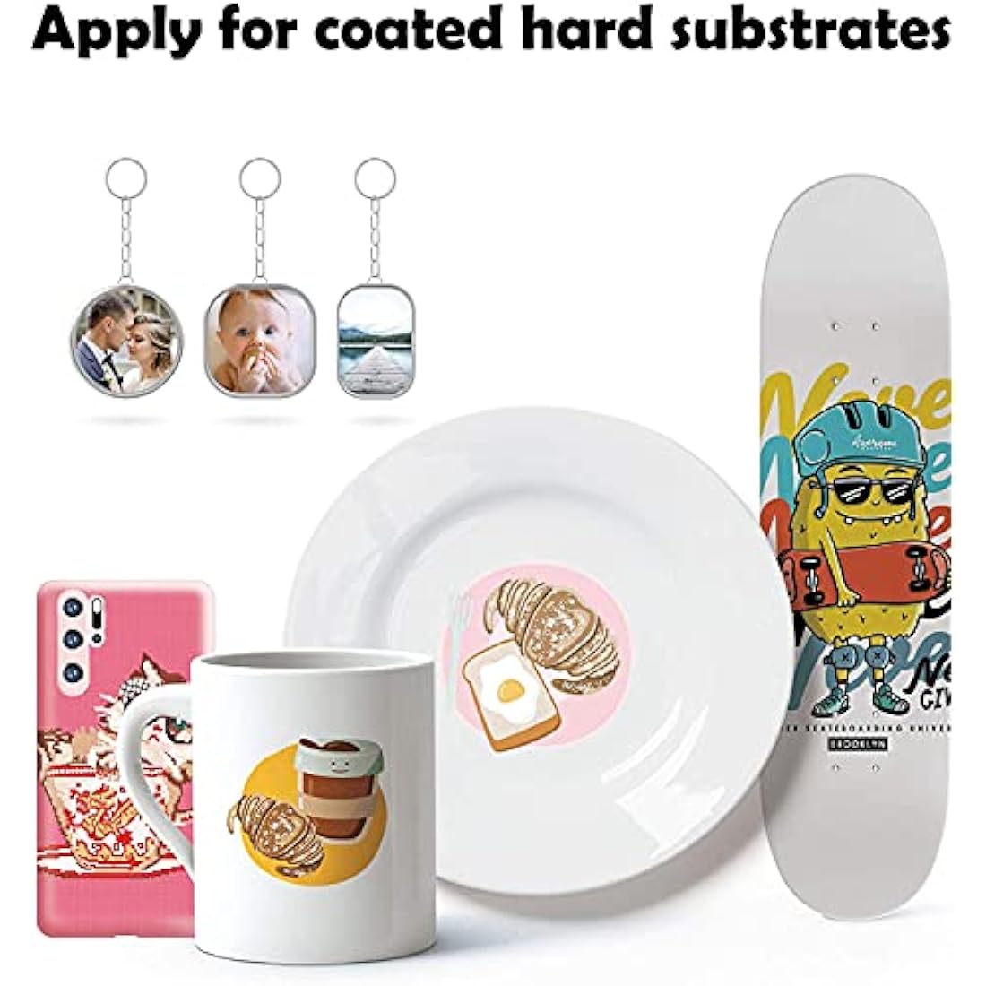 A-SUB Sublimation Paper A4, 210x297mm, 500 Sheets, Compatible with EPSON, SAWGRASS, RICOH, Brother Sublimation Printers