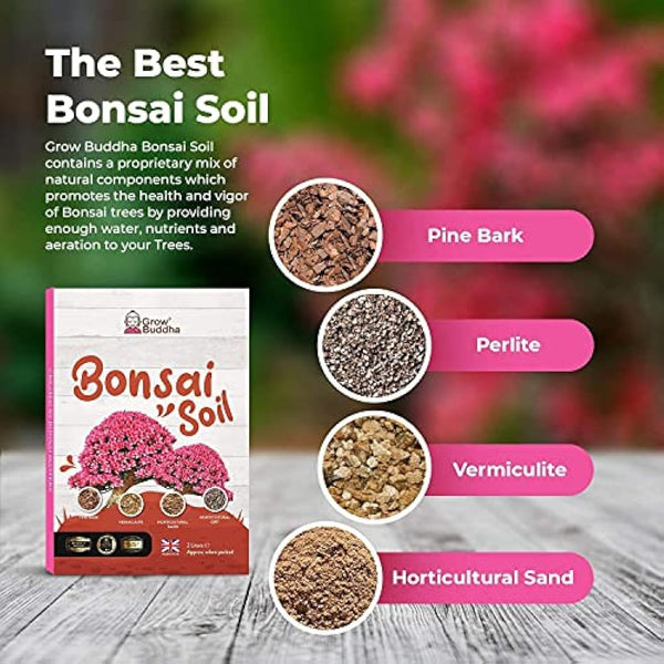 Grow Buddha Bonsai Soil compost food fertiliser medium Bonsai soil compost