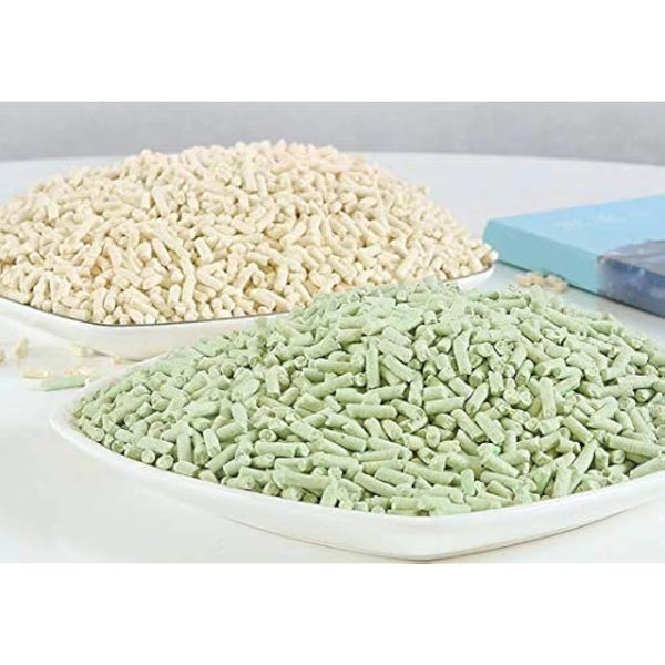 21L Organic Natural Cat Litter Ultra Clumping Odour Control Flushable Long Lasting Dust Free Seal By Zipper (Original Scent)