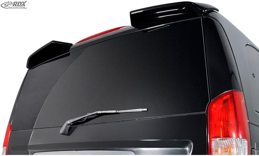 RDX Racedesign Roof spoiler compatible with Mercedes Vito V639 & Viano W639 2003-2014 (with rear hatch) (PUR-IHS)
