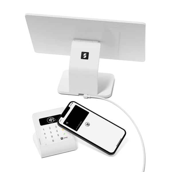 SumUp Point of Sale Lite Payment Terminal/Register – 13” Full HD Touchscreen, Speedy Set Up, Fast & Flexible Checkout, No Contracts and now with End-of-Day Z Reports