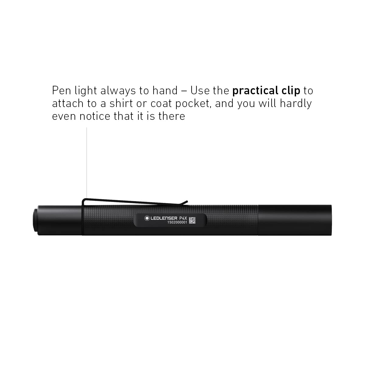 Ledlenser P7R torch LED, 1000 lumens, rechargeable Lithium 18650 battery, 210m long distance beam, focusable, up to zu 40h runtime, incl. magnetic charging system and wall mounting, Flashlight