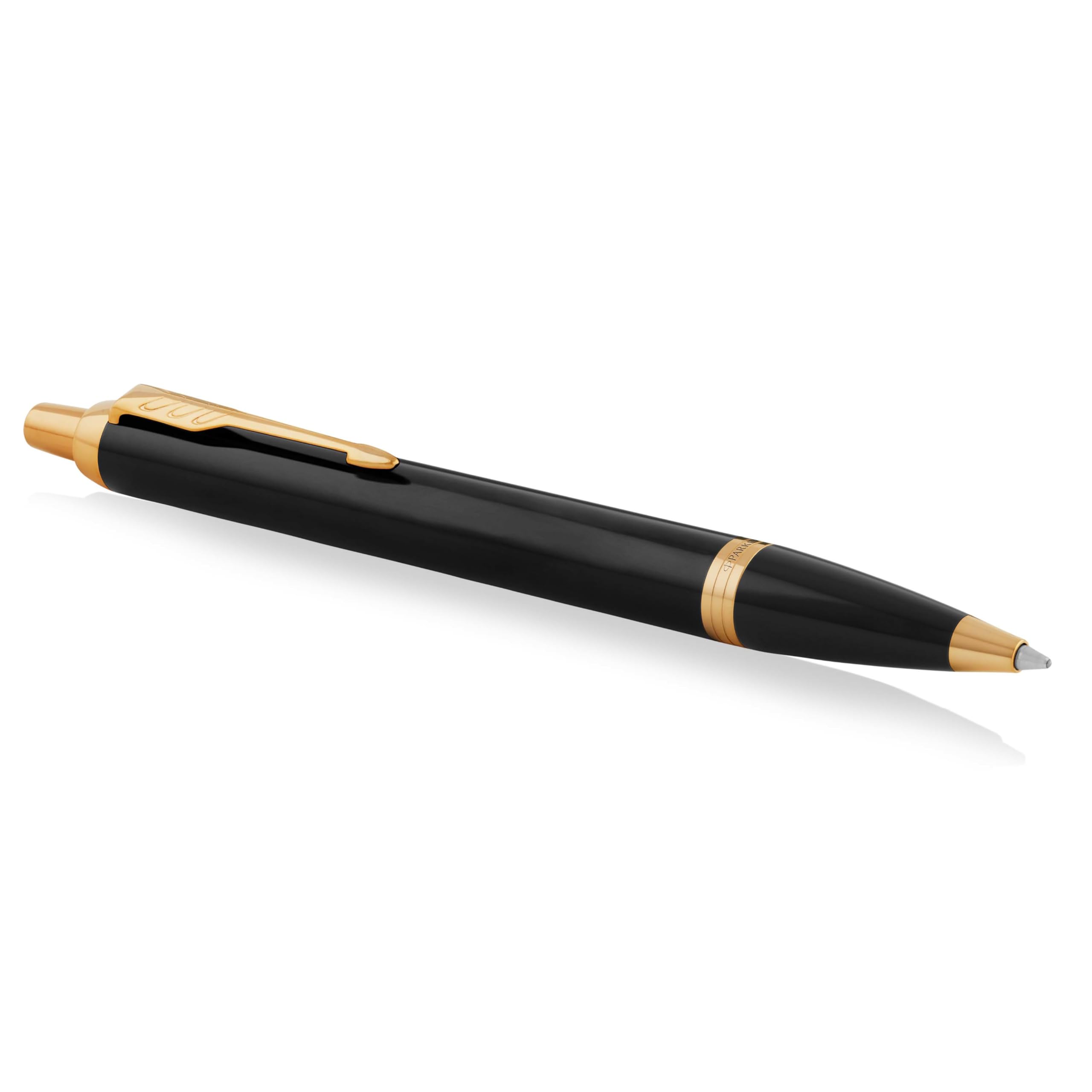 Parker IM Ballpoint Pen | Dark Espresso with Medium Point Blue Ink Refill | Gift Box
