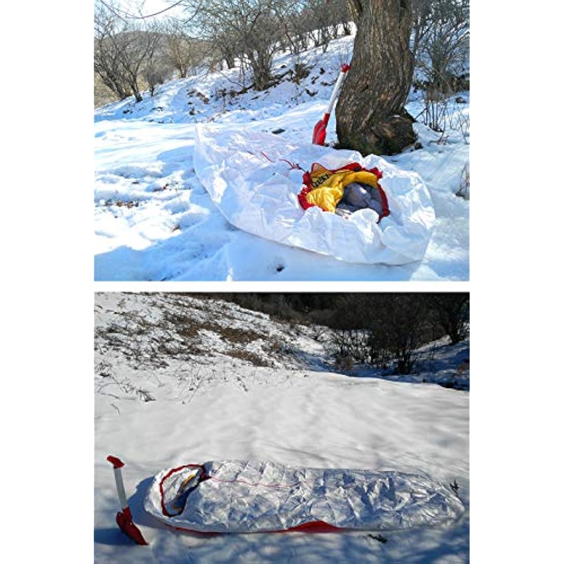 3F UL GEAR Tyvek Sleeping Bag Cover Liner Waterproof Bivy Bag Camping Bags Ventilate Moisture-Proof Warming Every Dirty Inner Liner BIVY Sack (Type B)