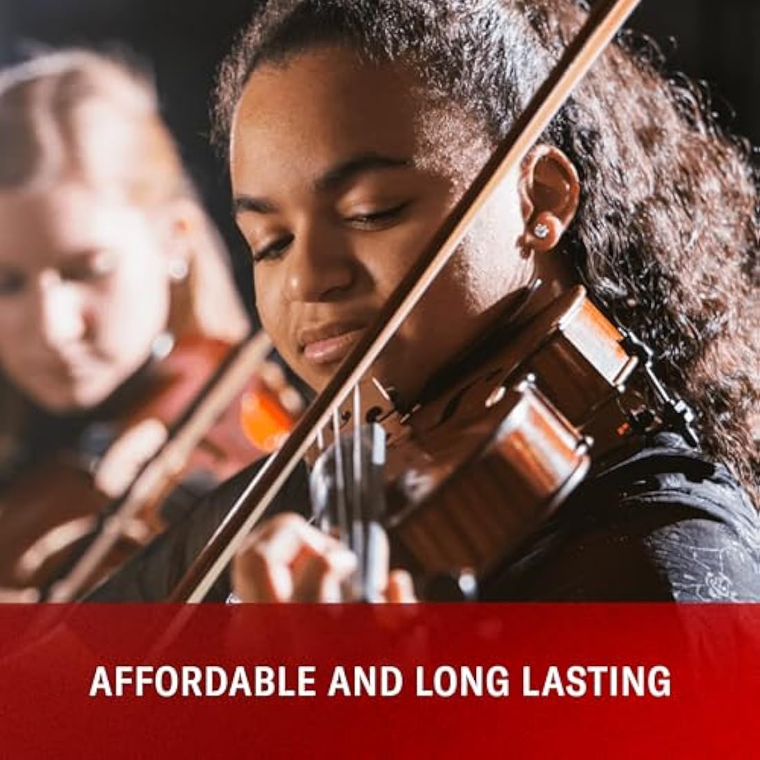 D’Addario Prelude Violin String Set, 4/4 Scale Medium Tension – Solid Steel Core, Warm Tone, Economical and Durable – Educator’s Choice for Student Strings – Sealed Pouch to Prevent Corrosion, 1 Set