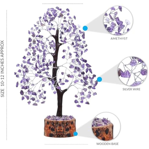 Amethyst Crystals, Artificial Tree, Money Trees, Crystals And Stones, Desk Decorations For Women Office, Feng Shui Decor, Meditation Crystals, Housewarming Gifts, Spiritual Gifts For Women, Gem Tree