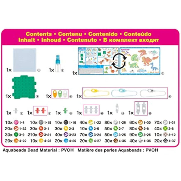 Aquabeads Dinosaur World,Art & craft bead kit 31994