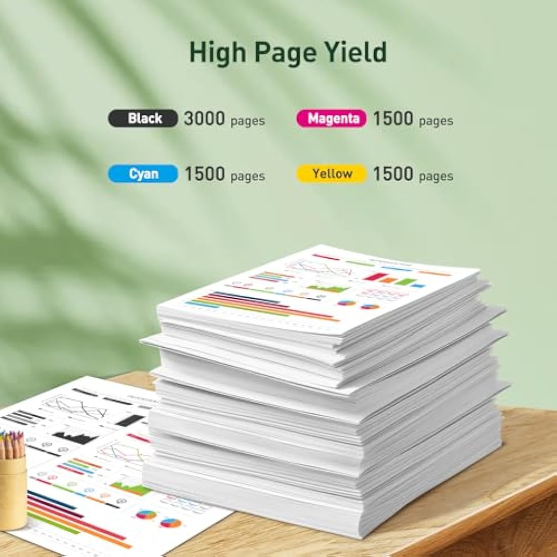 KINGJET LC3219XL Ink Cartridges, for Brother LC3217 Ink Cartridges LC3219XL Multipack, for MFC-J5730DW MFC-J6930DW MFC-J5330DW MFC-J5335DW MFC-J5930DW MFC-J6530DW MFC-J6935DW, 12 Pack