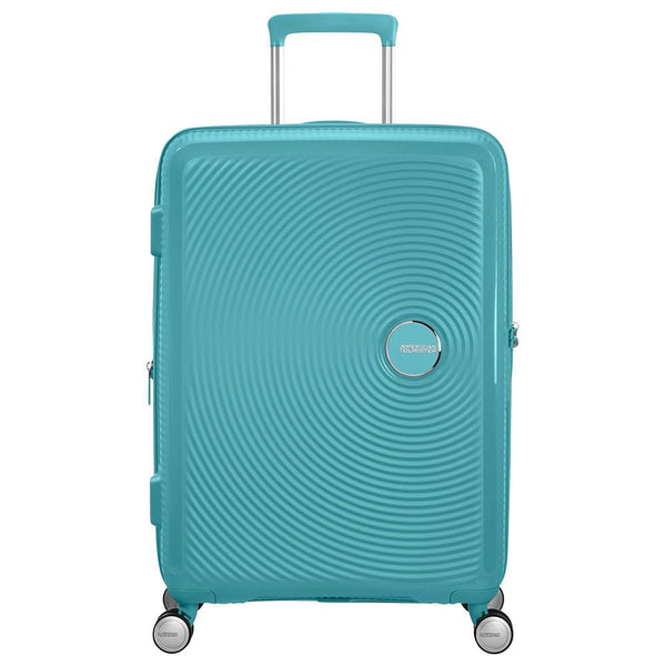 AMERICAN TOURISTER Soundbox - Spinner 67/24 Expandable Hand Luggage, 67 cm, 71.5 liters, Blue (Midnight Navy)