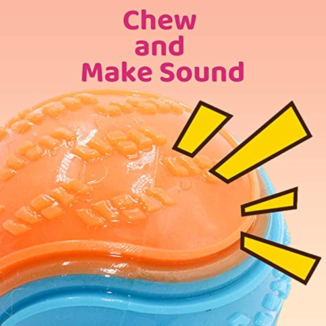 3Pcs Squeaky Dog Ball, Dog Toys Teeth Cleaning Puppy Chew Toys Pet Training Ball Dog Interactive Dog Ball