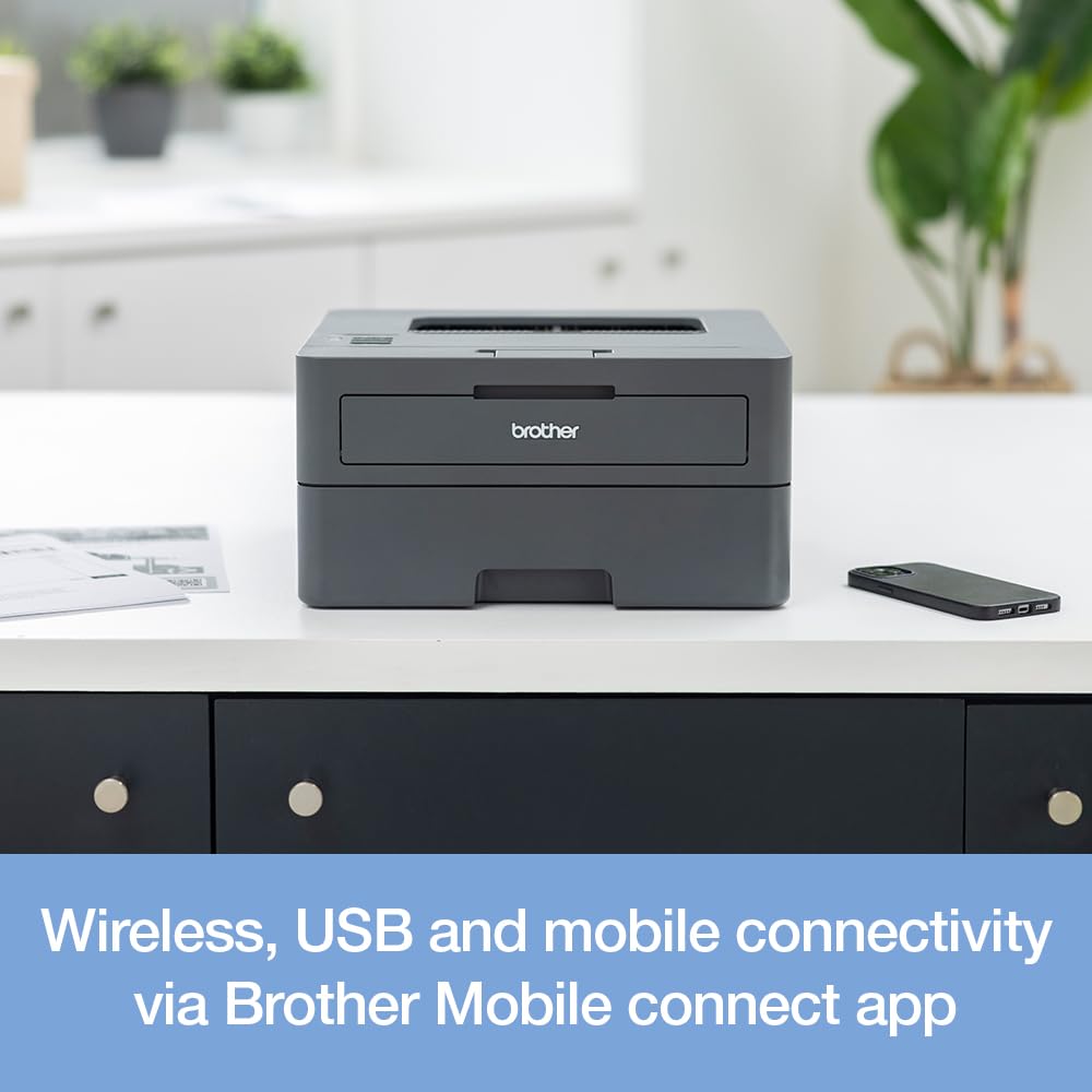 Brother DCP-L2620DW 3-in-1 Mono Laser Printer |Print, copy & scan|Automatic 2-sided print |A4|UK Plug