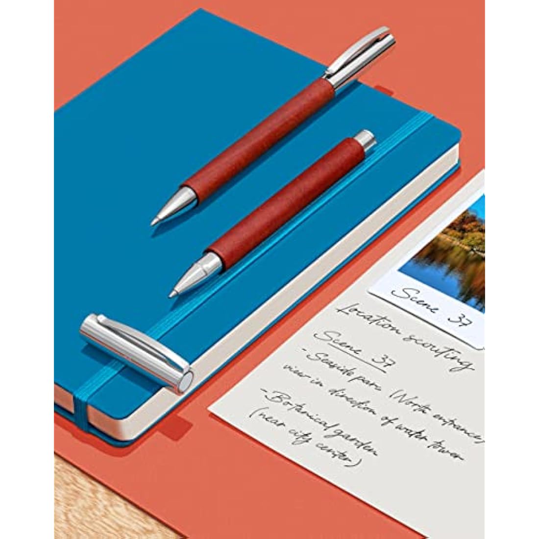 Faber-Castell Ambition Pearwood Brown Twist Ballpoint Pen