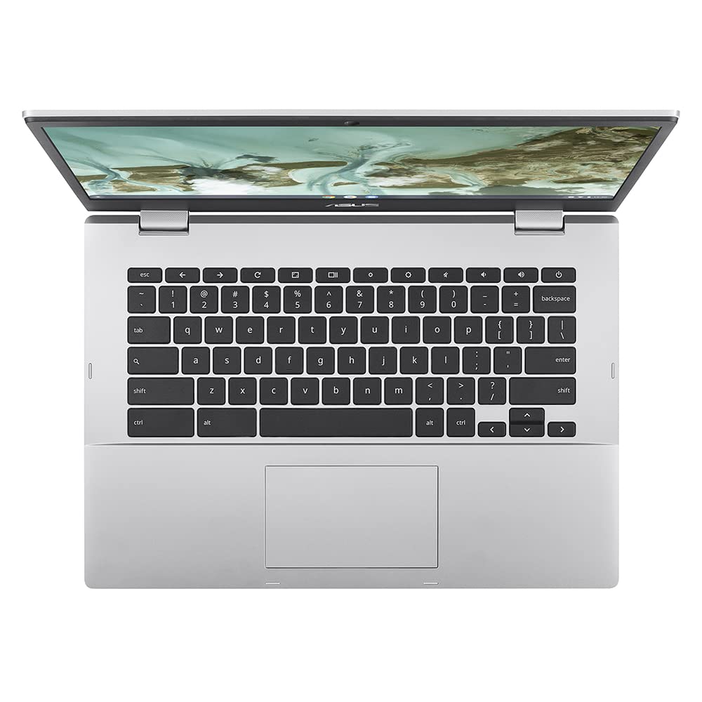 ASUS Chromebook 14 CX1400CKA Full HD Chromebook (Intel Celeron N4500, 4GB RAM, 64GB eMMC, Google Chrome OS)